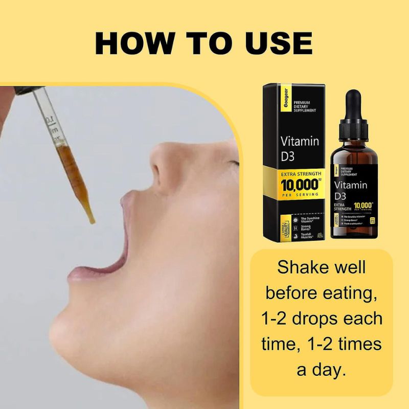 Liquid Vitamin D3 Supplement 10.000 IU, Heyang Industrial Co., Ltd