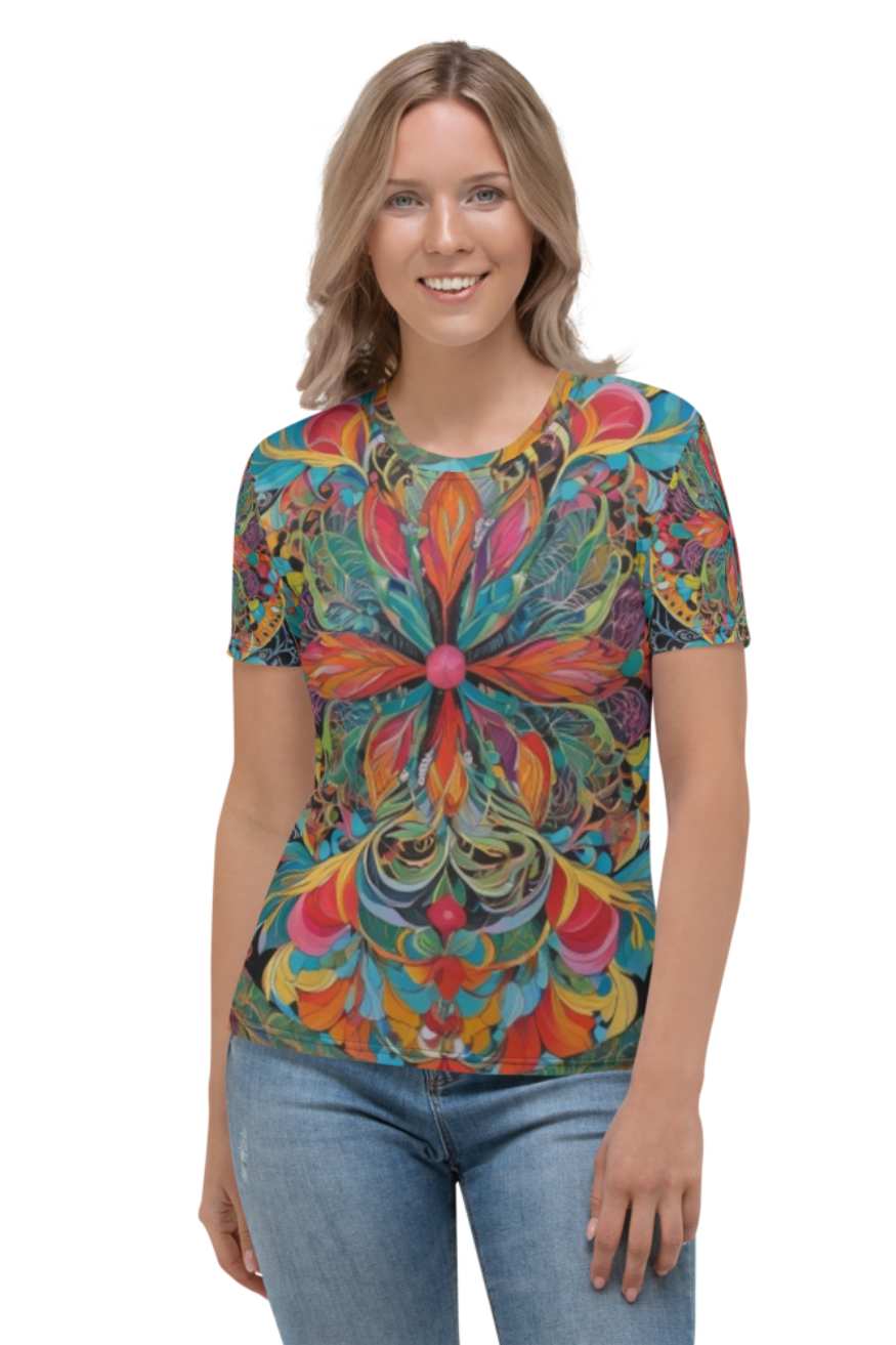 Boho Print Women's T-shirt Printful