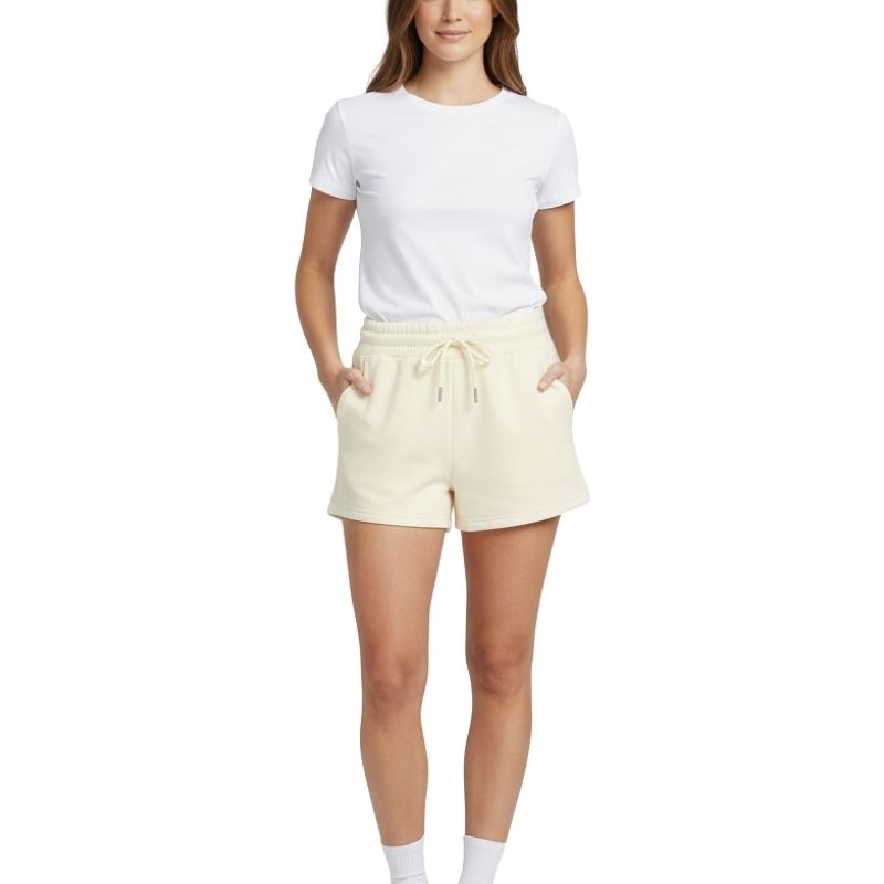 A.A.Y CORE Women’s High‑Waisted Drawstring Sweat Shorts – Summer Lounge & Workout Shorts with Pockets