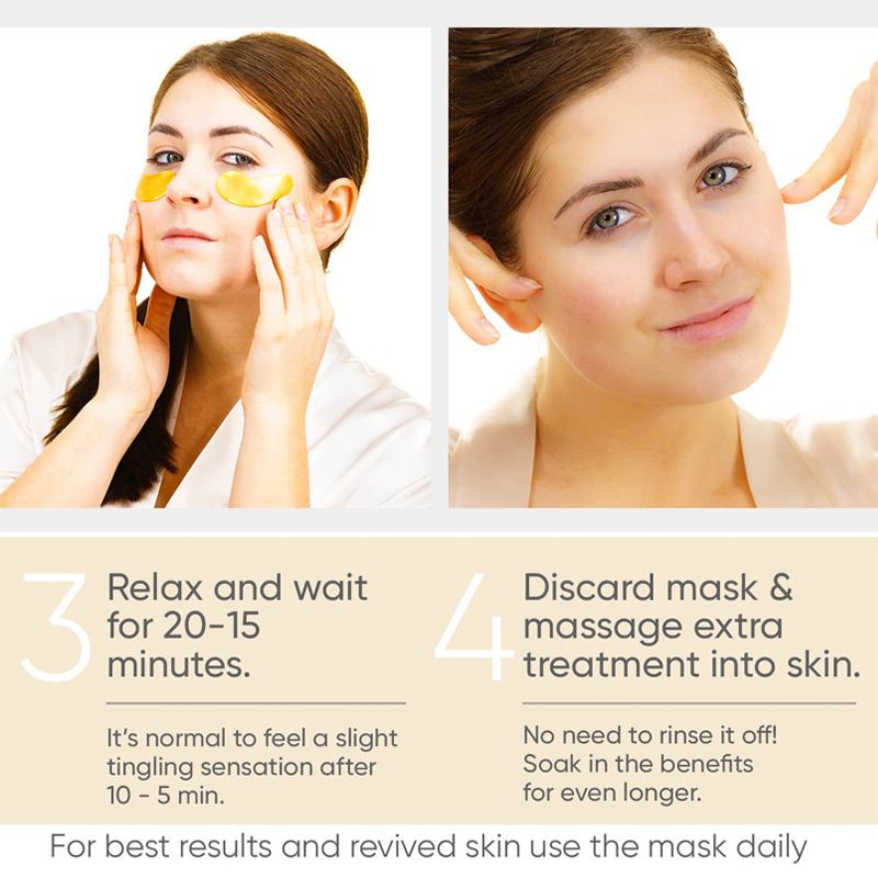 Carvenchy Collagen Gold Eye Mask – Moisturizing & Firming, BuckyDrop