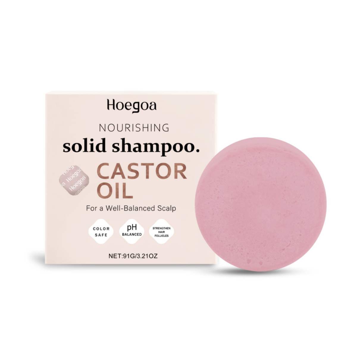 Organic Castor Oil Solid Shampoo Silicone & Paraben-Free, Yiwu Cujia Trade Co., Ltd