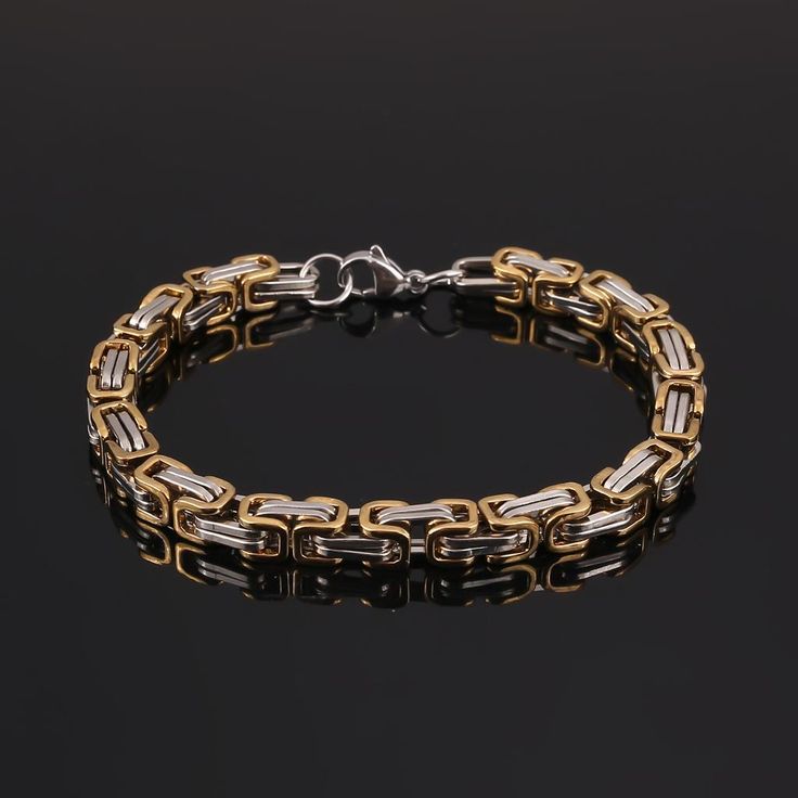 Chain Bracelet Byzantine Stainless Steel, Yiwu Cujia Trade Co., Ltd