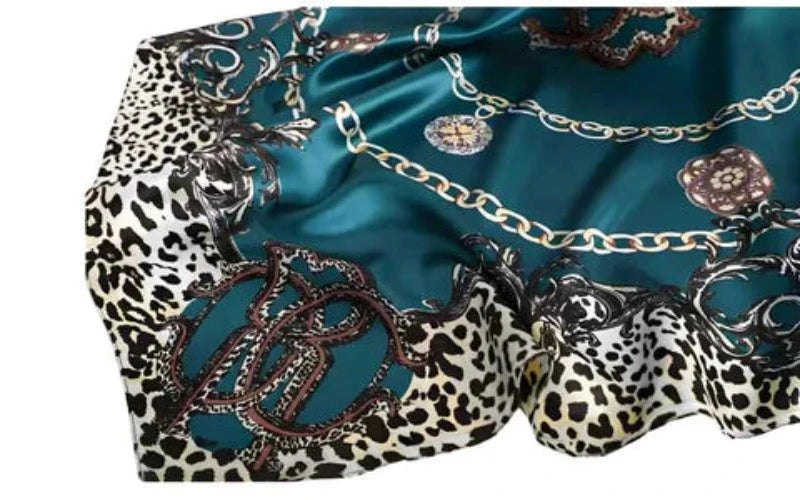 Hair Wrap Women Head Scarf - Leopard Print - A.A.Y FASHION