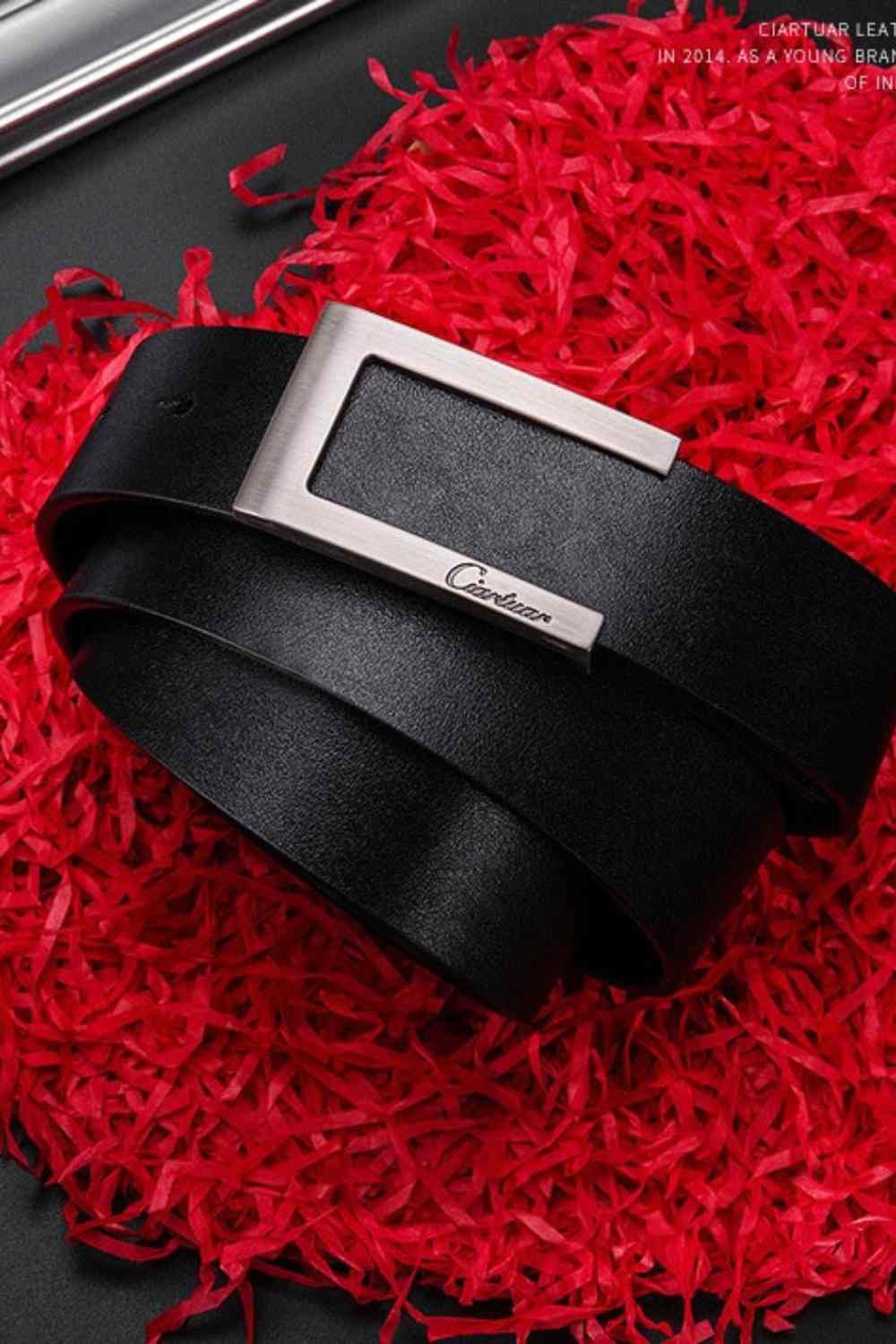 Black Premium Leather Belt for Men, Heyang Industrial Co., Ltd