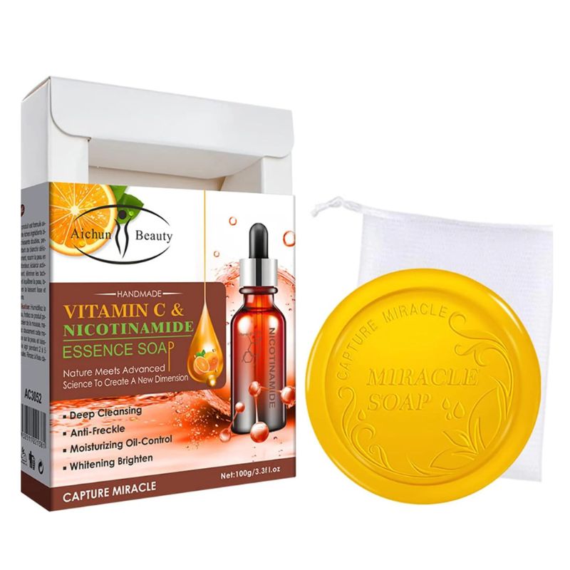 Argan Oil Bamboo Charcoal Natural Skin Miracle Soap Bar, Heyang Industrial Co., Ltd