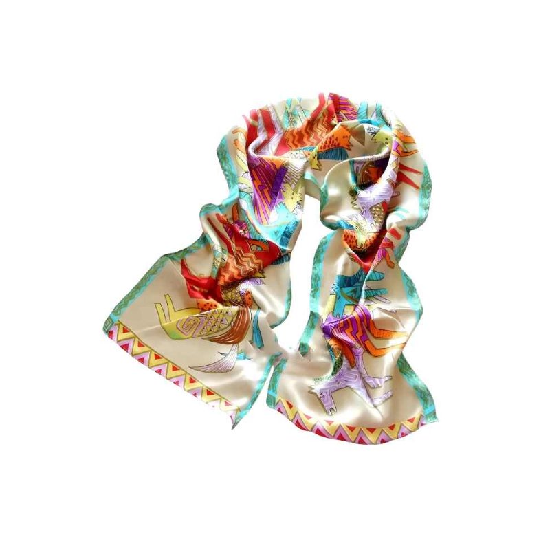 Silk Fantasie Scarf Women - A.A.Y FASHION