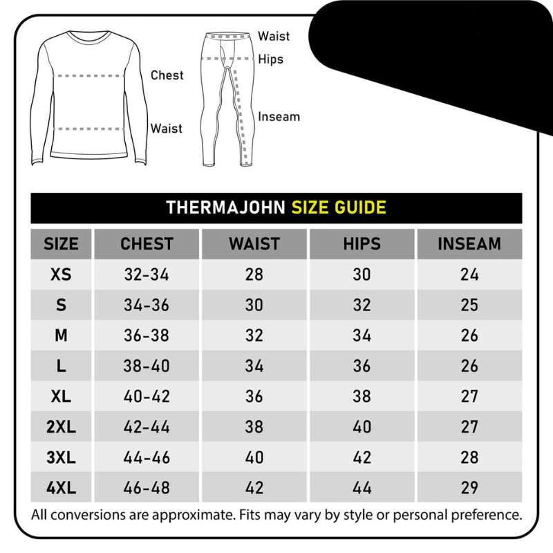 Thermal Base Layer Set for Men - Long Sleeve Shirt & Leggings Yiwu Cujia Trade Co., Ltd
