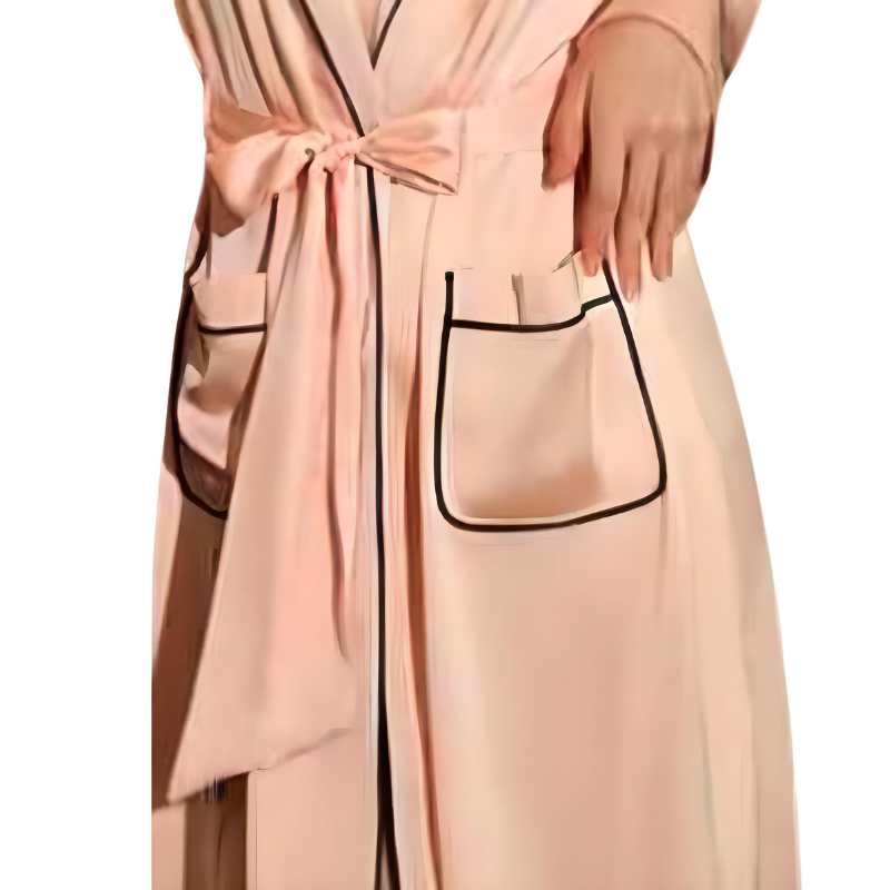 Women's Satin Kimono Robe - Classic Satin Lounge Bathrobe, Yiwu Cujia Trade Co., Ltd