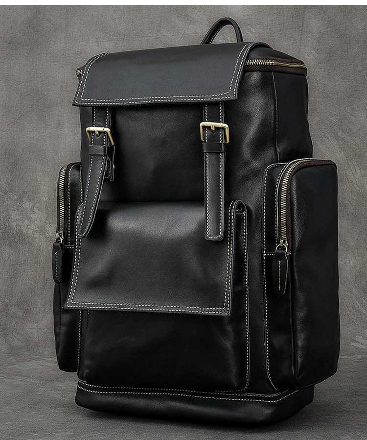 Premium Leather Laptop Backpack Yiwu Cujia Trade Co., Ltd