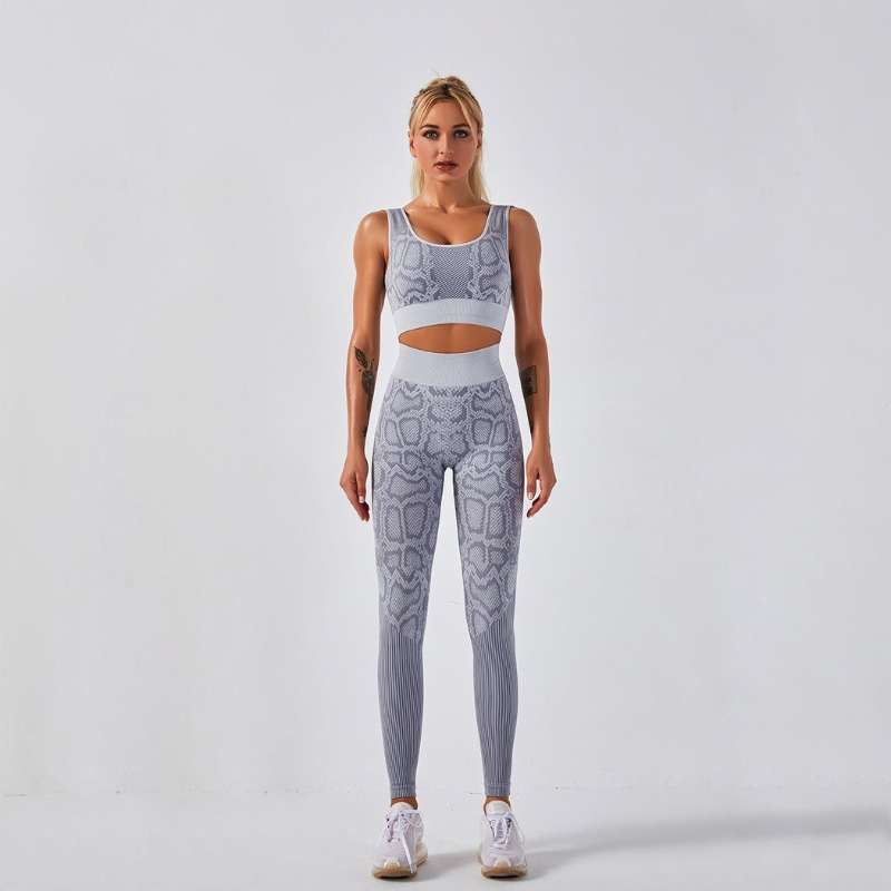 Leopard Print Activewear Set - Crop Top & Leggings, Yiwu Cujia Trade Co., Ltd