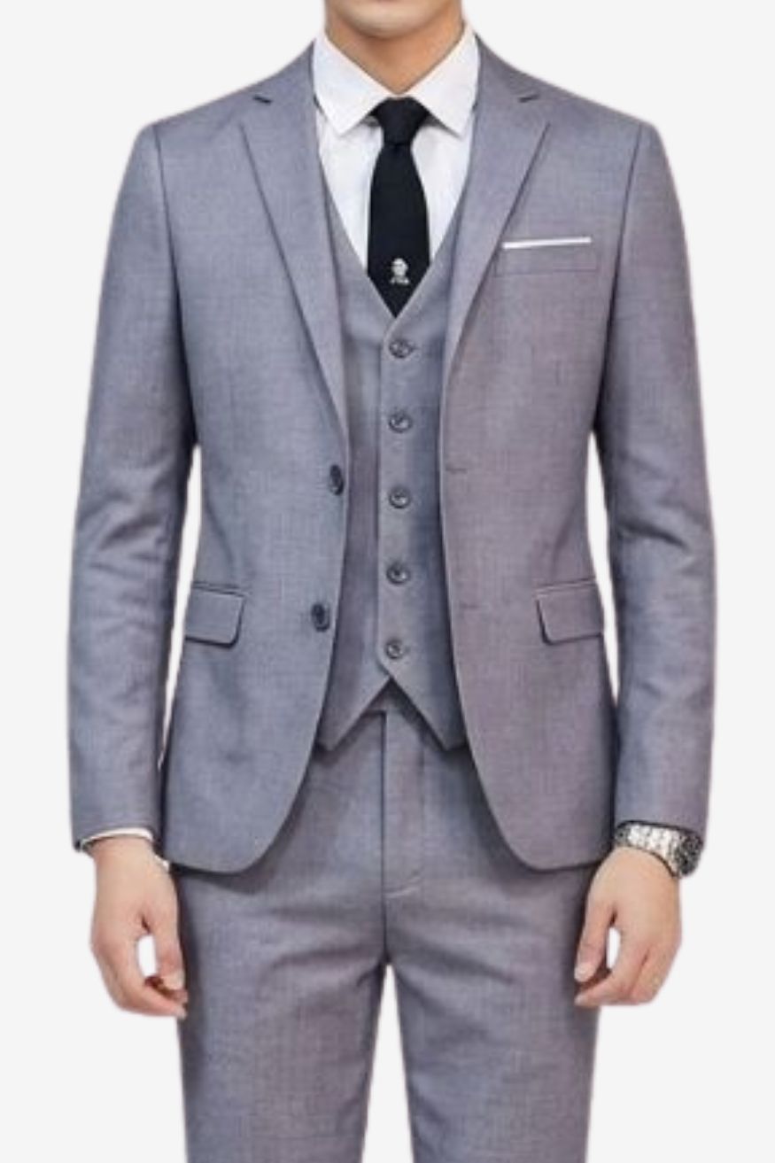 A.A.Y CORE Men's 3‑Piece Slim‑Fit Suit Set, BuckyDrop