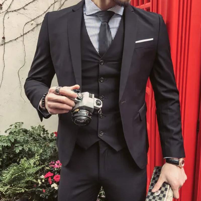 3-Piece Suit Jacket Trouser Vest Menswear Heyang Industrial Co., Ltd