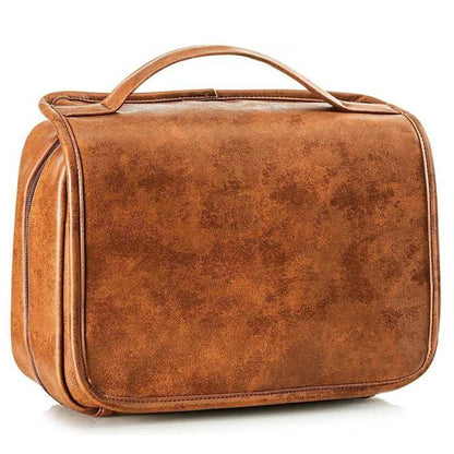 3-in-1 Faux Leather Wash Bag – Travel Toiletry Organizer,BuckyDrop