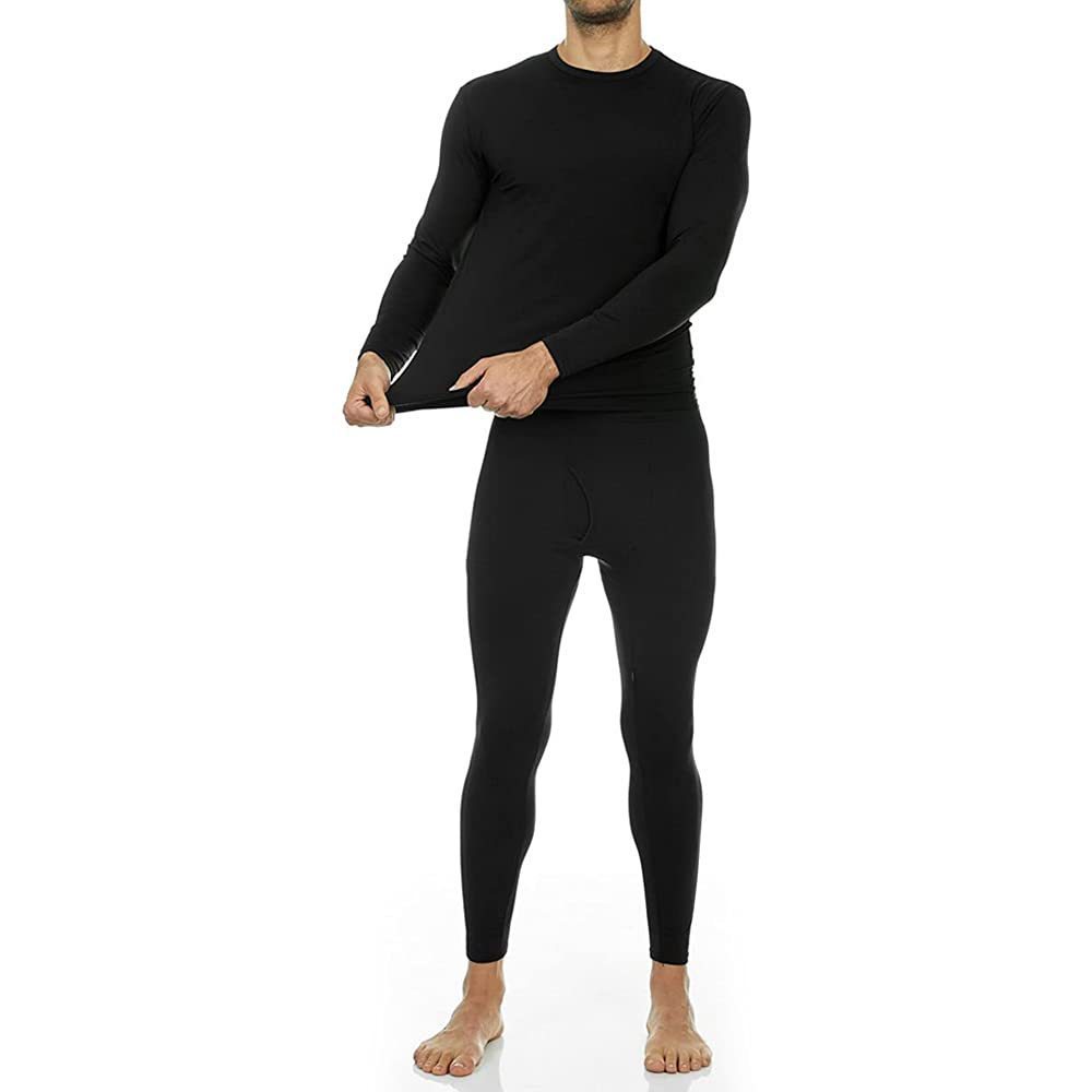 Thermal Base Layer Set for Men - Long Sleeve Shirt & Leggings Yiwu Cujia Trade Co., Ltd