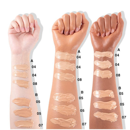 5PCS Moisturizing BB Cream Foundation Set – Hydrating Coverage Kit, BuckyDrop