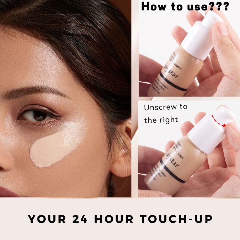 5PCS Moisturizing BB Cream Foundation Set – Hydrating Coverage Kit, BuckyDrop