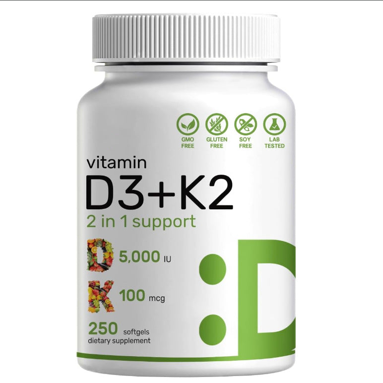 High-Potency Vitamin D3 with K2 MK7 – 240 Softgels, Yiwu Cujia Trade Co., Ltd