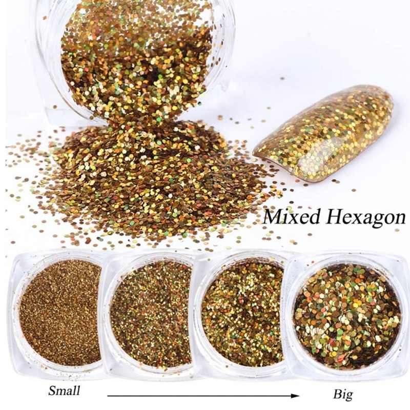 8 Box Mix Glitter Sequins Nails Powder Flakes, Heyang Industrial Co., Ltd