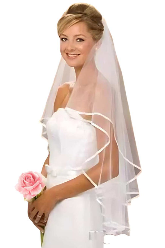 A.A.Y - Bridal Double Layer Knot Wedding Veil