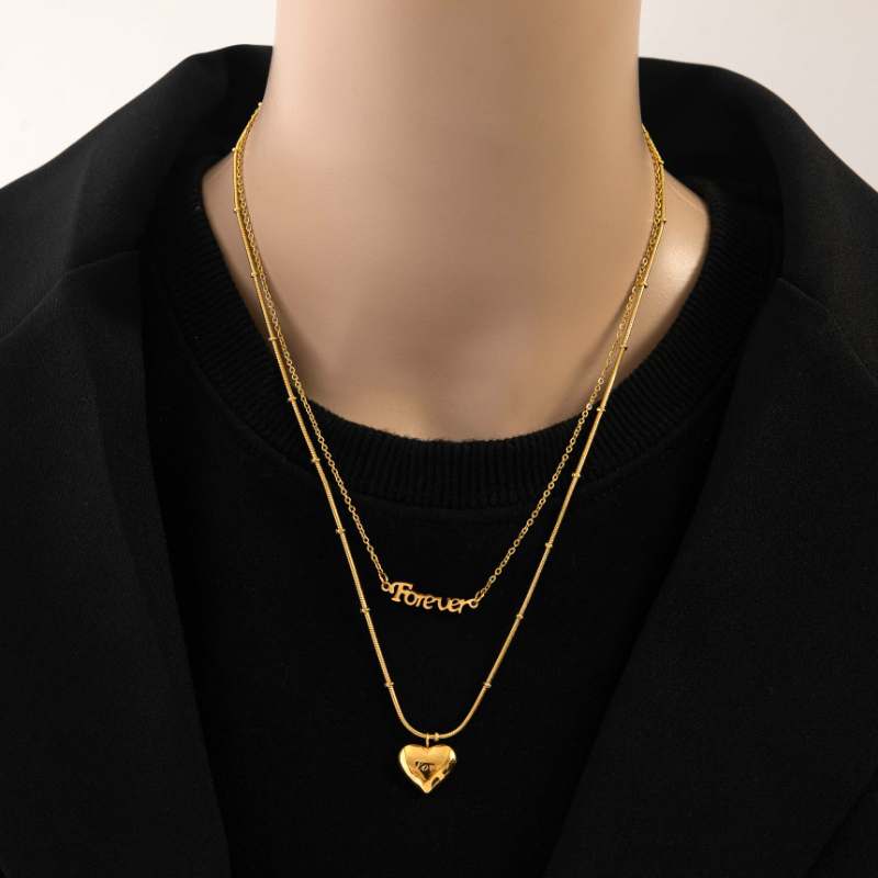 A.A.Y - Forever Love Double Layer Necklace