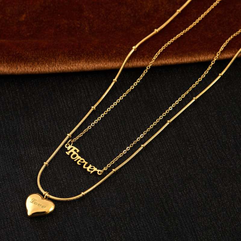 A.A.Y - Forever Love Double Layer Necklace