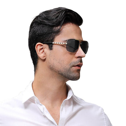 A.A.Y - Metal Frame Sunglasses Men's Square Shades