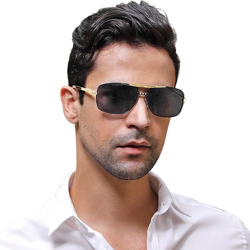 A.A.Y - Metal Frame Sunglasses Men's Square Shades