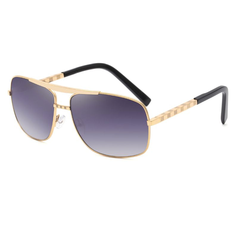 A.A.Y - Metal Frame Sunglasses Men's Square Shades