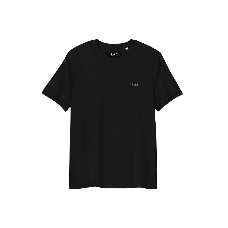 A.A.Y Brand T-Shirt  for Men  in Black with Organic Cotton