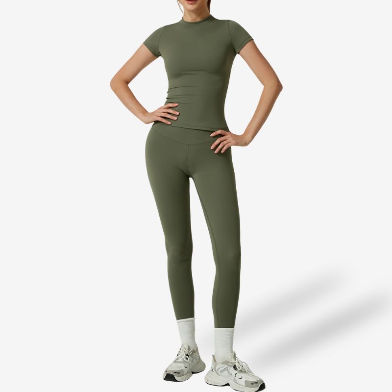 A.A.Y CORE Seamless Leggings & Top Set, BuckyDrop