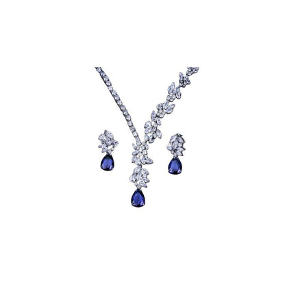 A.A.Y - 18K Gold-Plated Zircon Crystals Jewelry Set