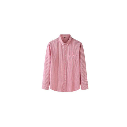 A.A.Y - Button-Down Collar Shirt Cotton Stripes 