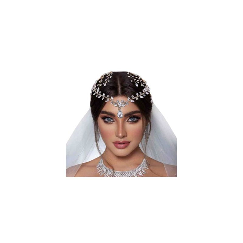 A.A.Y - Handmade Crystal Tiara Wedding Hair Accessories 