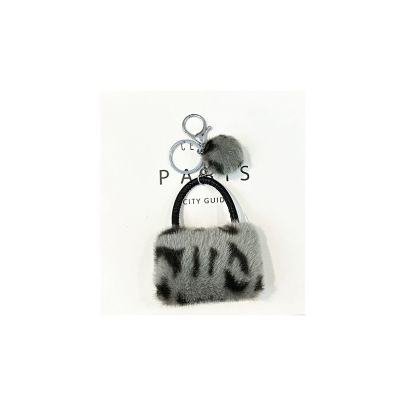 A.A.Y - Leopard Mini Hand Bag Keyring