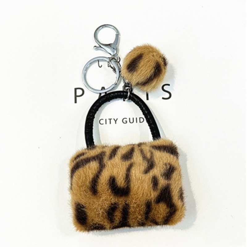 A.A.Y - Leopard Mini Hand Bag Keyring