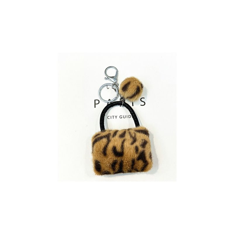 A.A.Y - Leopard Mini Hand Bag Keyring