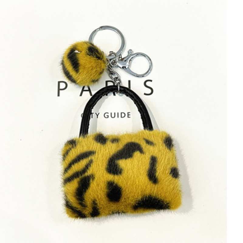 A.A.Y - Leopard Mini Hand Bag Keyring