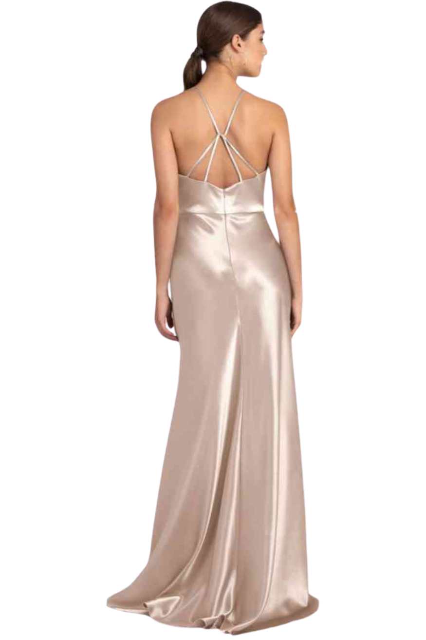 A.A.Y - Maxi Satin Evening Dress