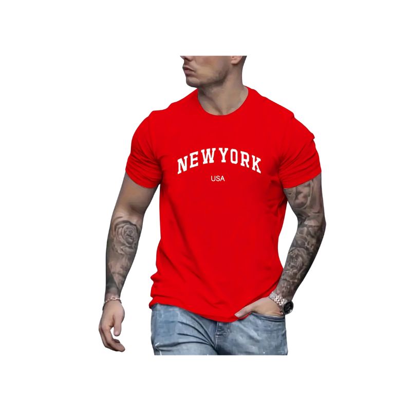 A.A.Y - Men's Cotton T-Shirt  New York