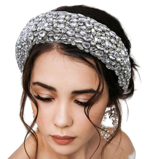 A.A.Y - Rhinestone Headband Shiny Hairband