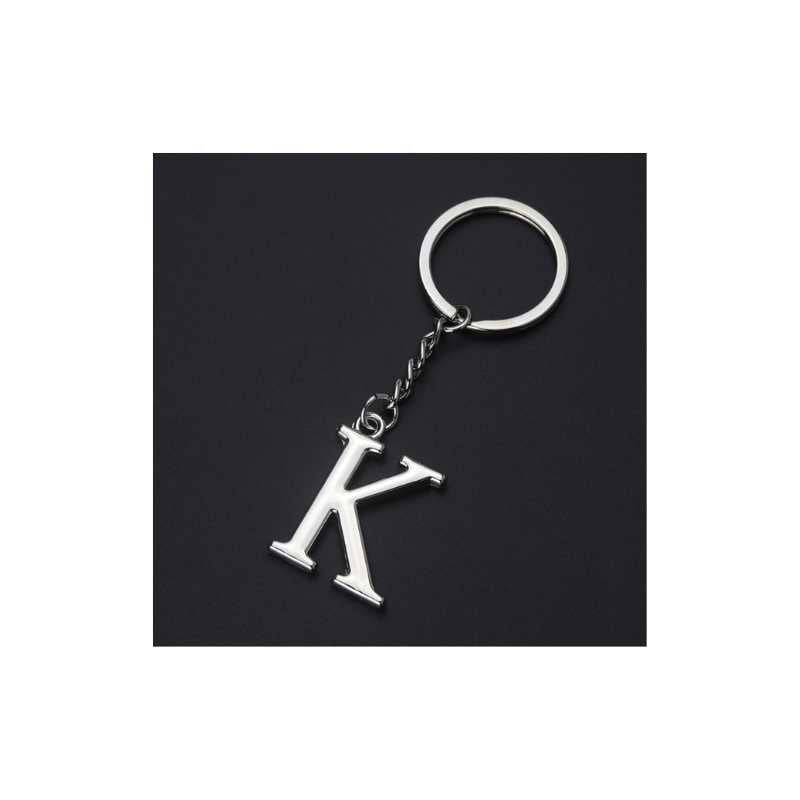 A.A.Y - Silver Alphabet Letter Keychain