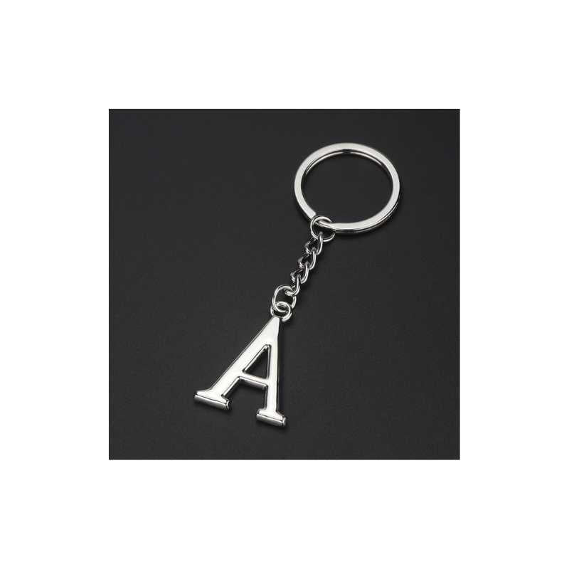 A.A.Y - Silver Alphabet Letter Keychain