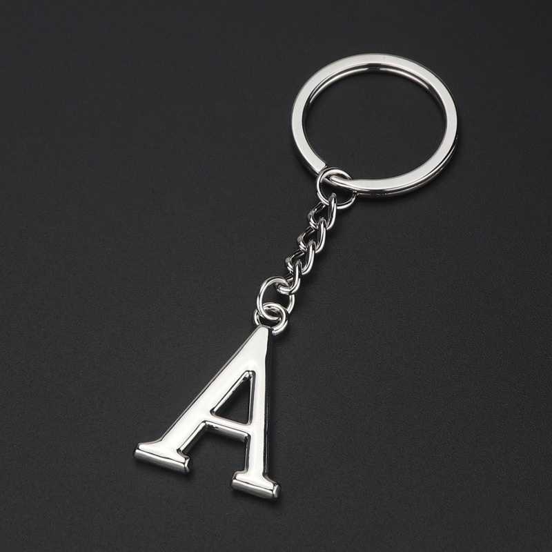 A.A.Y - Silver Alphabet Letter Keychain