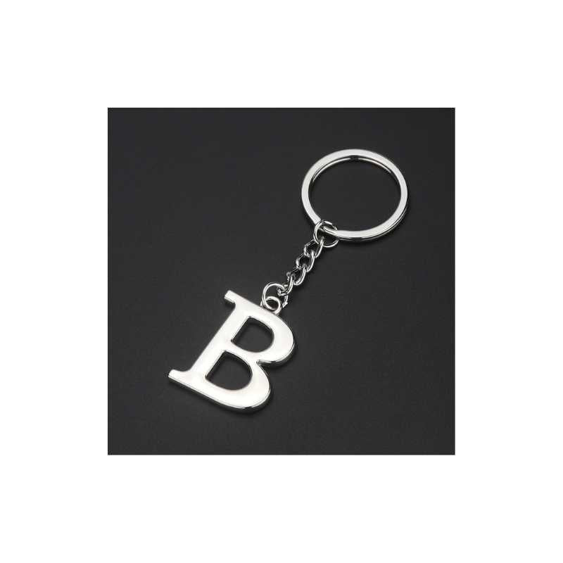 A.A.Y - Silver Alphabet Letter Keychain