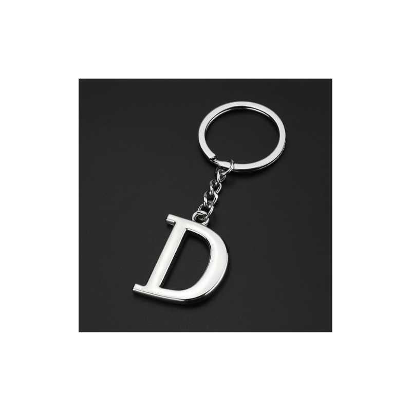 A.A.Y - Silver Alphabet Letter Keychain