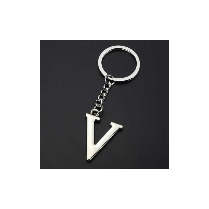 A.A.Y - Silver Alphabet Letter Keychain