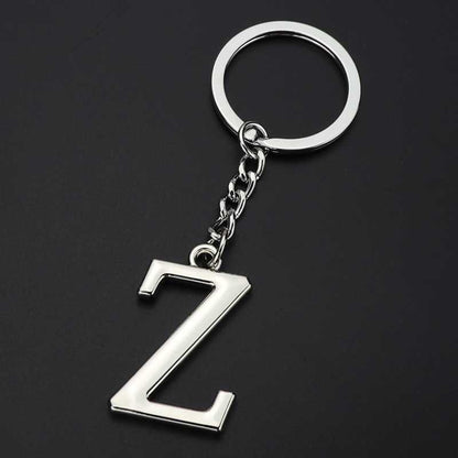 A.A.Y - Silver Alphabet Letter Keychain