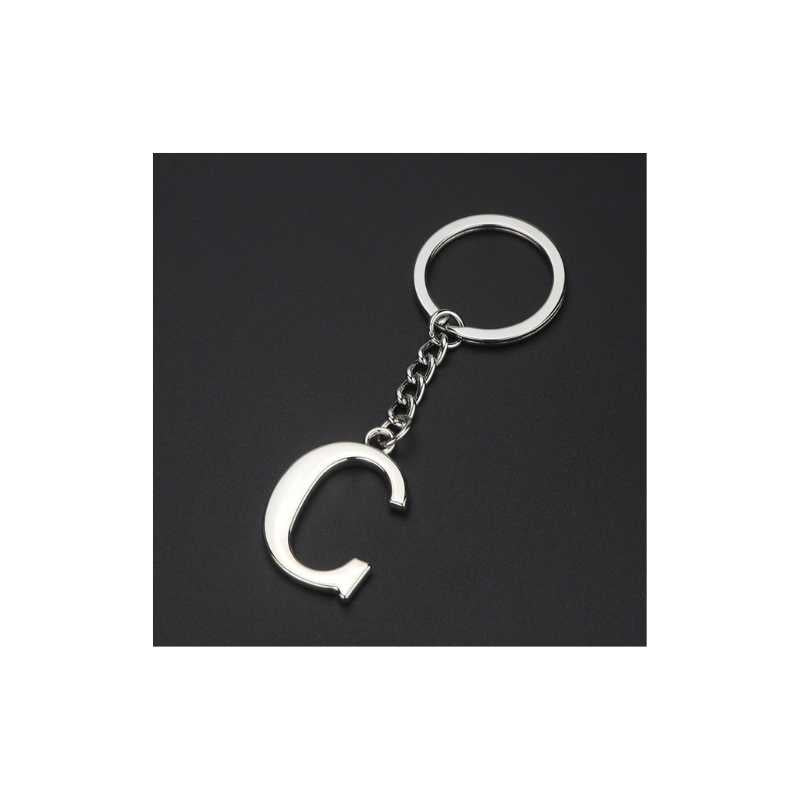 A.A.Y - Silver Alphabet Letter Keychain