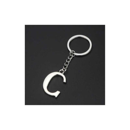 A.A.Y - Silver Alphabet Letter Keychain