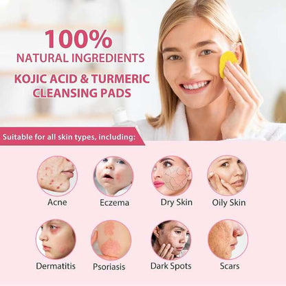 A.A.Y - Turmeric Kojic Acid Cleansing 40 Face Pads